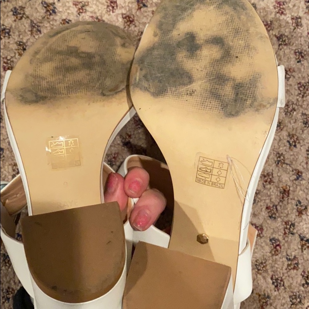 Cyd Heel in White - Picture 4 of 7